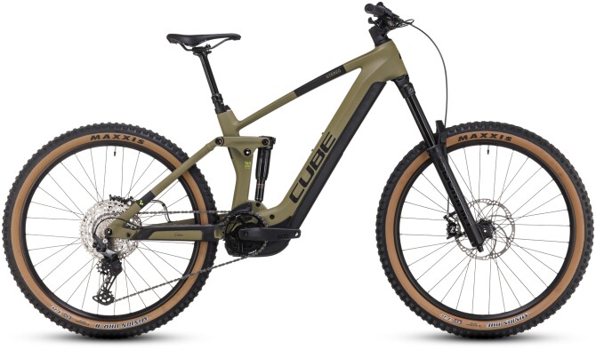 Cube Stereo Hybrid 160 HPC Race 750 27.5 olive´n´green