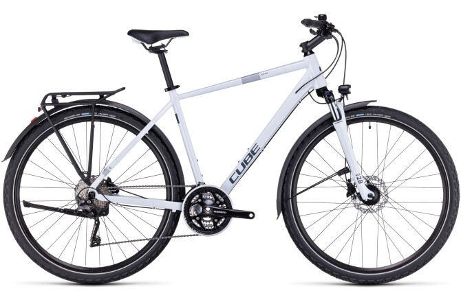 Cube Nature Pro Allroad frostwhite´n´grey