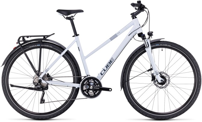 Cube Nature Pro Allroad frostwhite´n´grey