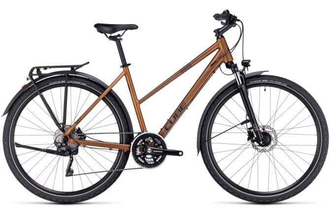 Cube Nature Pro Allroad gold´n´black