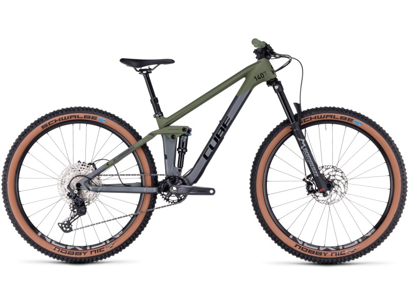 Cube Stereo 140 HPC Rookie grey´n´olive