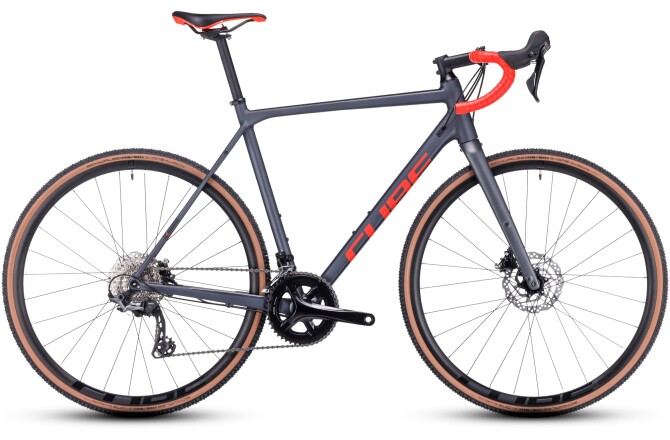 Cube Cross Race Pro grey´n´red