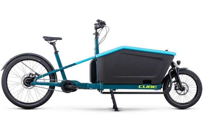 Cube Cargo Dual Hybrid 1000 blue´n´lime