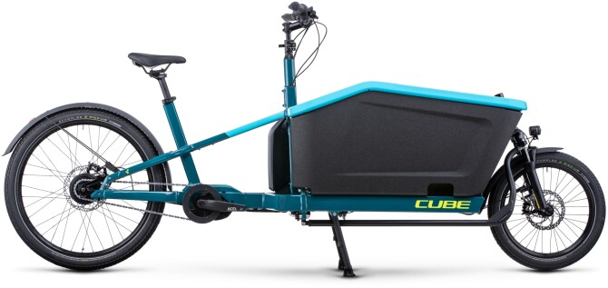 Cube Cargo Dual Hybrid 1000 blue´n´lime