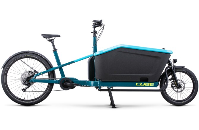 Cube Cargo Sport Dual Hybrid 1000 blue´n´lime