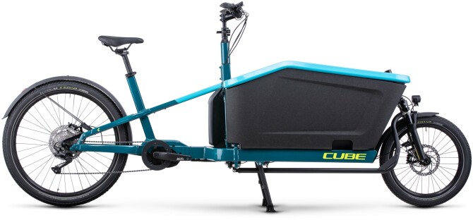 Cube Cargo Sport Dual Hybrid 1000 blue´n´lime