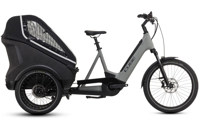 Cube Trike Family Hybrid 750 swampgrey´n´reflex