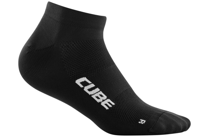 Cube Socke Low Cut Blackline