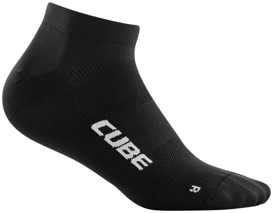 Cube Socke Low Cut Blackline