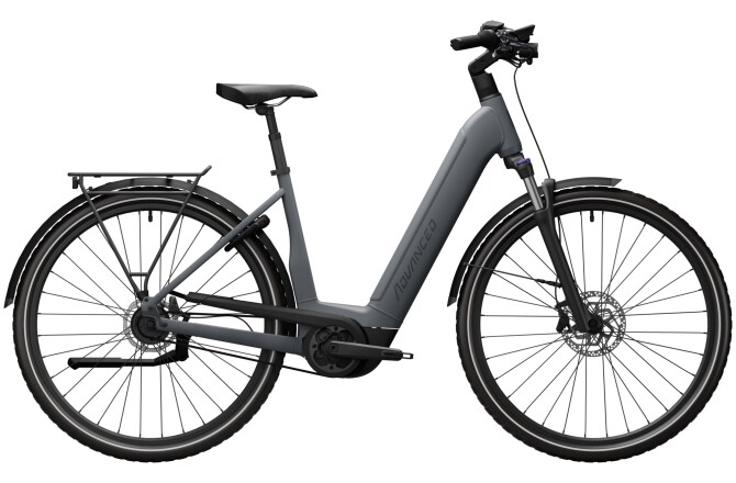 ADVANCED EBIKE TOUR Pro / Stone Grey / Wave / 500Wh