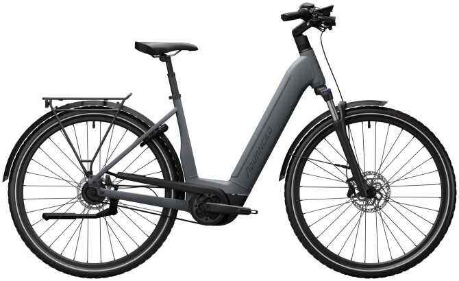 ADVANCED EBIKE TOUR Pro / Stone Grey / Wave / 500Wh