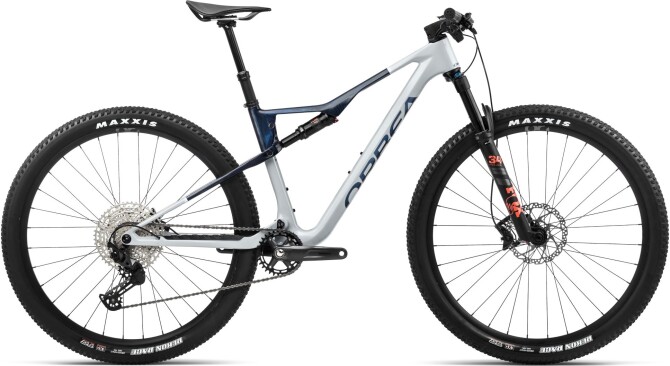 Orbea OIZ M30 (Silver-Blue Carbon)