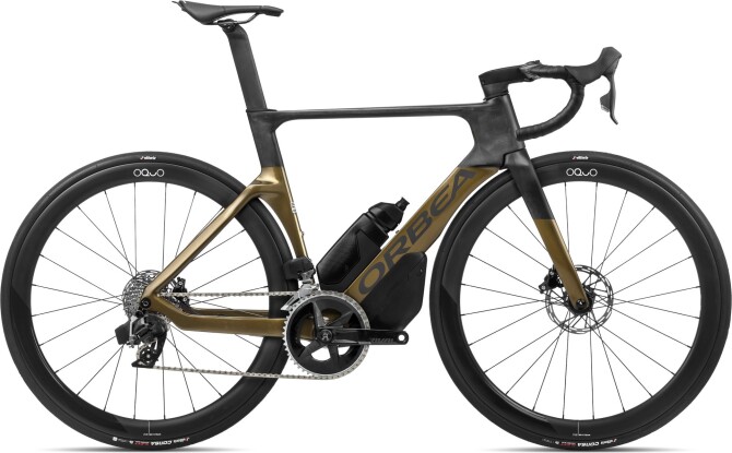 Orbea ORCA AERO M31eLTD PWR (Olive Green-Carbon Raw)