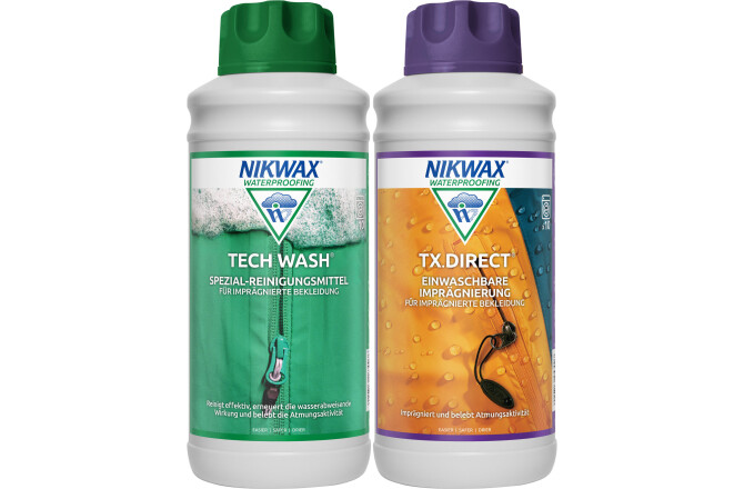 VAUDE Nikwax Tech Wash+TX-Direct, 2x1l (VPE3)