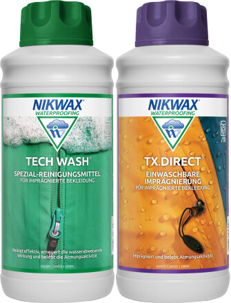 VAUDE Nikwax Tech Wash+TX-Direct, 2x1l (VPE3)