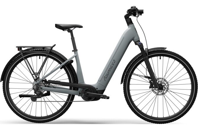 ADVANCED EBIKE Trekking Pro Wave / Elefant Grey / 625Wh