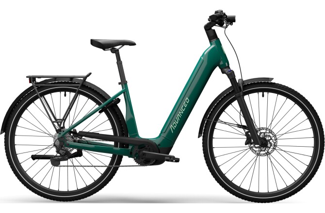 ADVANCED EBIKE Trekking Pro Wave / Verdigris Green / 625Wh