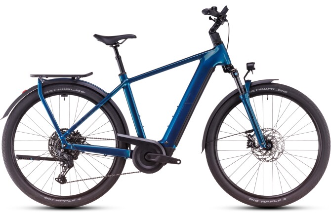 Cube Kathmandu Hybrid EX 800 electricblue´n´chrome