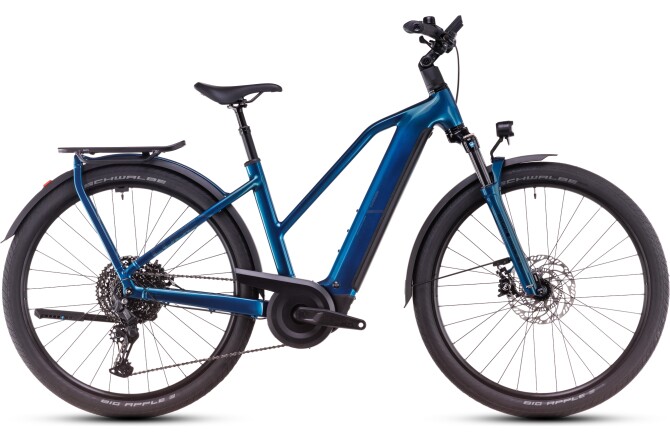 Cube Kathmandu Hybrid EX 800 electricblue´n´chrome