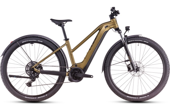 Cube Reaction Hyb. Perf. 500 Allroad goldenlime´n´black