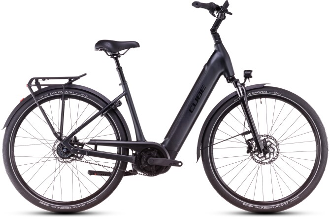 Cube Supreme RT Hyb. Deluxe EX 625 metalblack´n´glossy