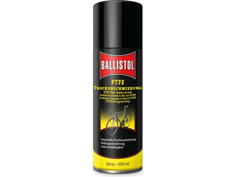 Ballistol PTFE Trockenschmierung Spray Fahrrad