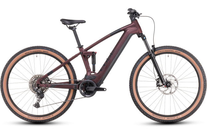 Cube Stereo Hybrid 120 ONE 625 rubyred´n´black