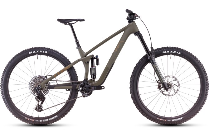 Cube Stereo ONE77 C:68X TM 29 dustyolive´n´gold