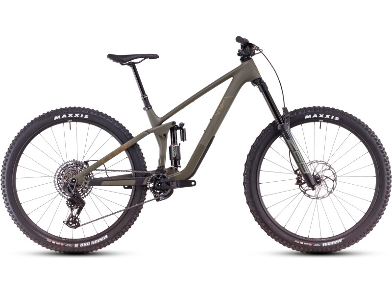 Cube Stereo ONE77 C:68X TM 29 dustyolive´n´gold