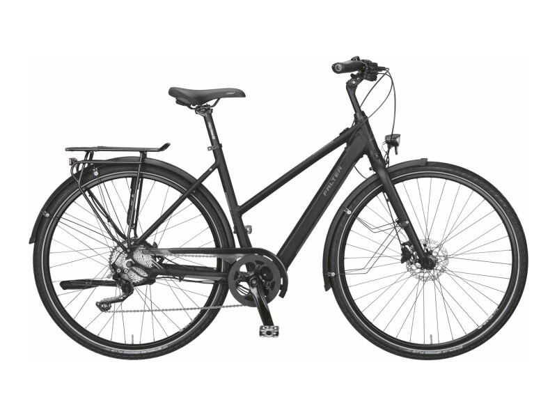 FALTER E 9.0 URBAN Trapez sublime black, matt