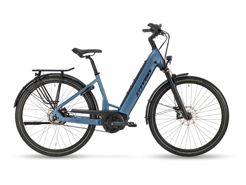 Stevens E-Courier Plus Forma Silver Blue