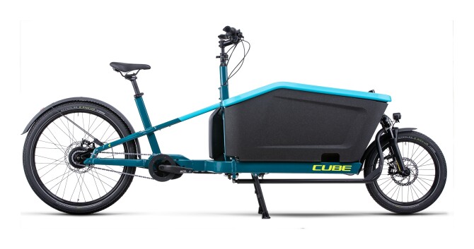 Cube Cargo Dual Hybrid 1000 blue´n´lime