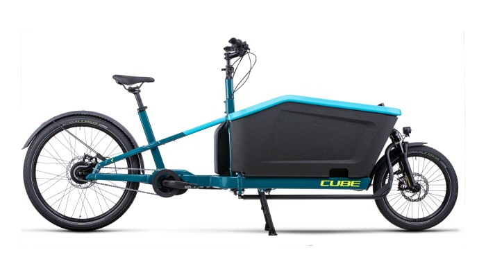 Cube Cargo Dual Hybrid 1000 blue´n´lime