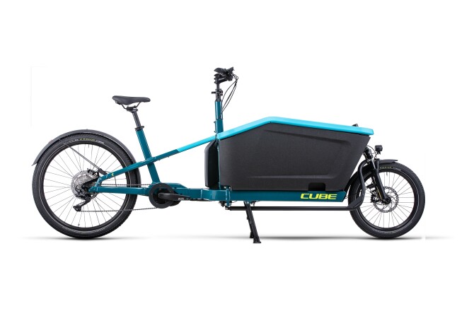 Cube Cargo Sport Dual Hybrid 1000 blue´n´lime