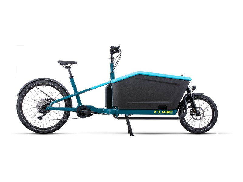 Cube Cargo Sport Dual Hybrid 1000 blue´n´lime