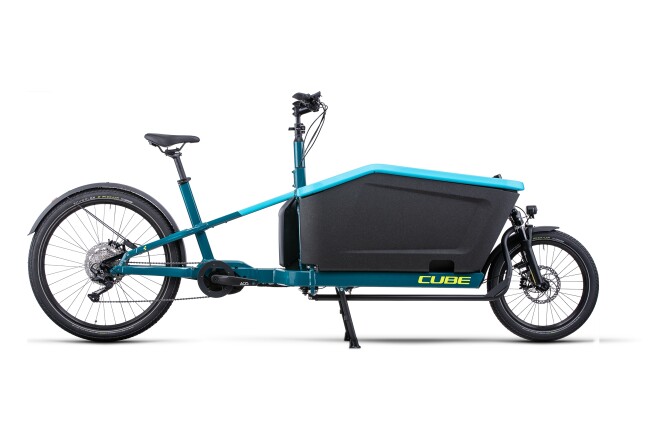 Cube Cargo Sport Hybrid  500 blue´n´lime