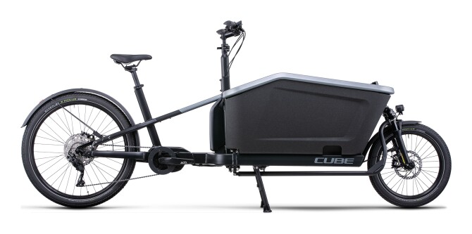 Cube Cargo Sport Hybrid  500 flashgrey´n´black