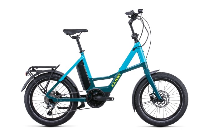 Cube Compact Sport Hybrid 500 blue´n´lime