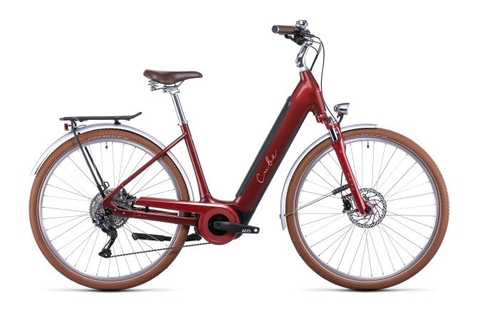 Cube Ella Ride Hybrid 500 auburn´n´salmon