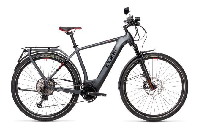 Cube Kathmandu Hybrid 45 625 grey´n´red