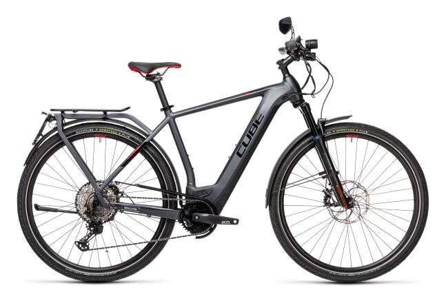 Cube Kathmandu Hybrid 45 625 grey´n´red