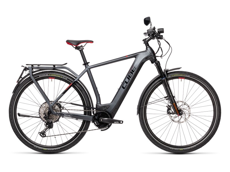 Cube Kathmandu Hybrid 45 625 grey´n´red