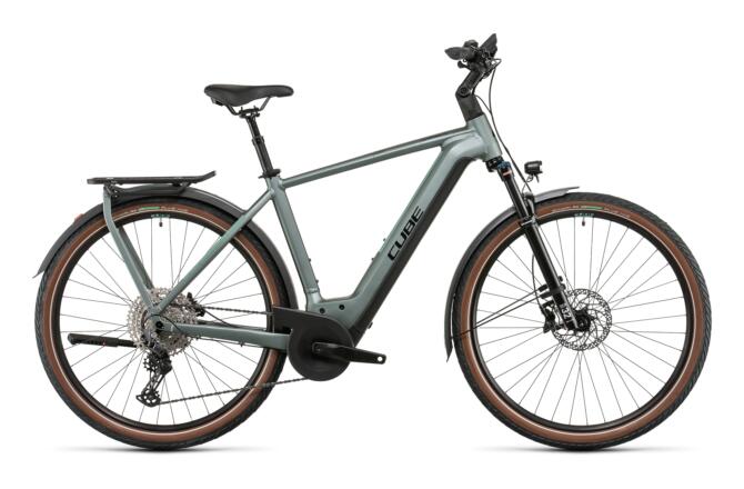 Cube Kathmandu Hybrid EXC 750 silvergreen´n´black