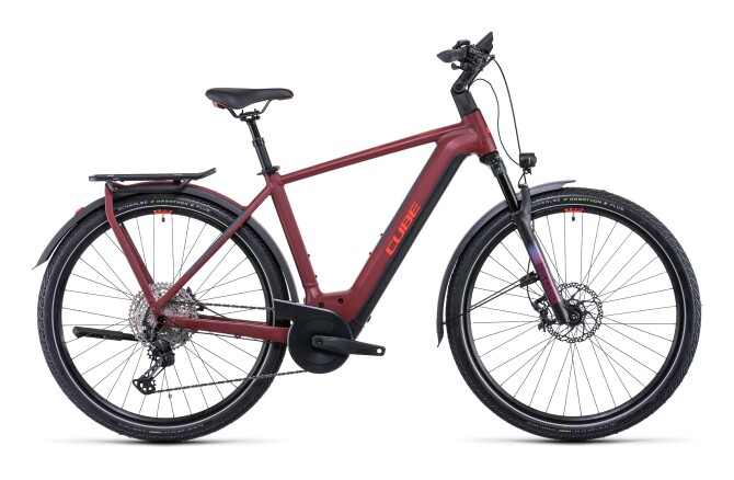 Cube Kathmandu Hybrid SL 750 darkred´n´red