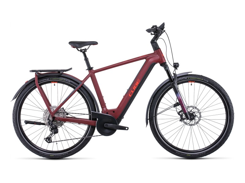 Cube Kathmandu Hybrid SL 750 darkred´n´red