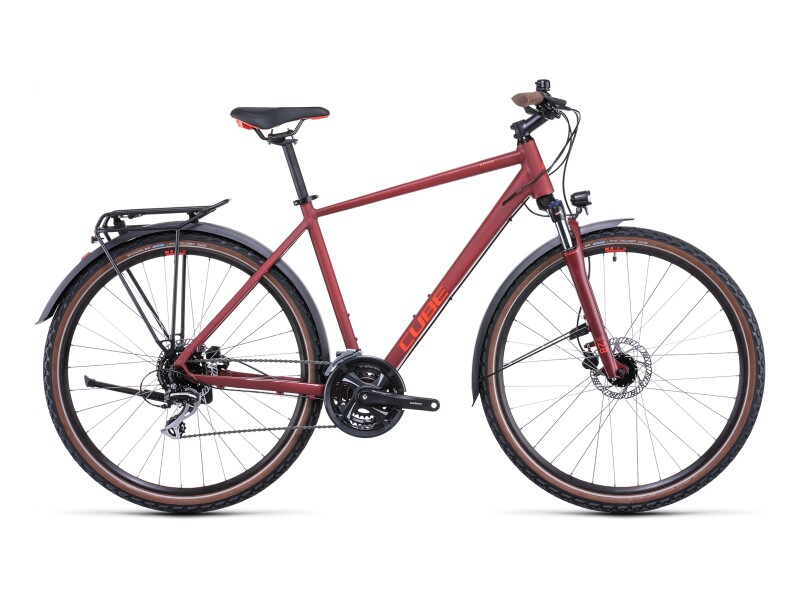 Cube Nature Allroad darkred´n´red