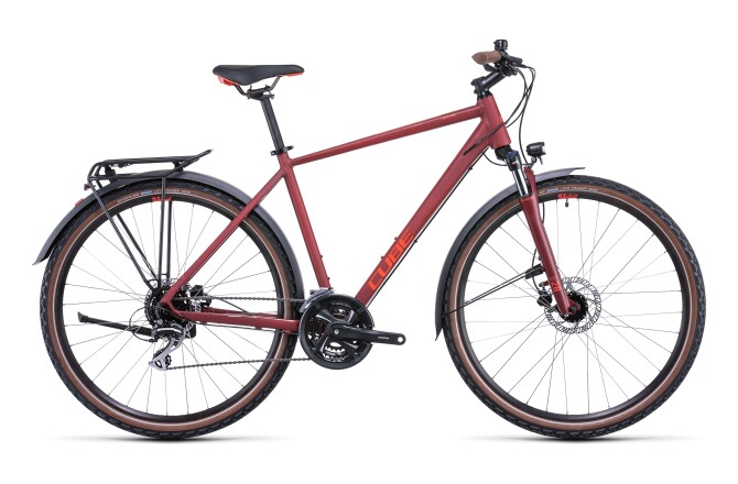 Cube Nature Allroad darkred´n´red