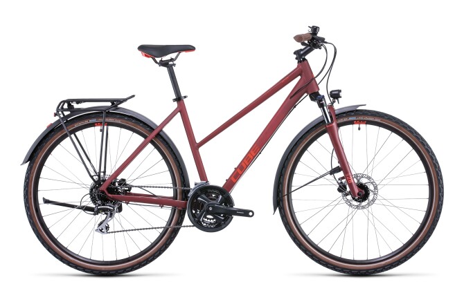 Cube Nature Allroad darkred´n´red