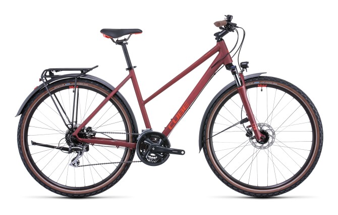 Cube Nature Allroad darkred´n´red