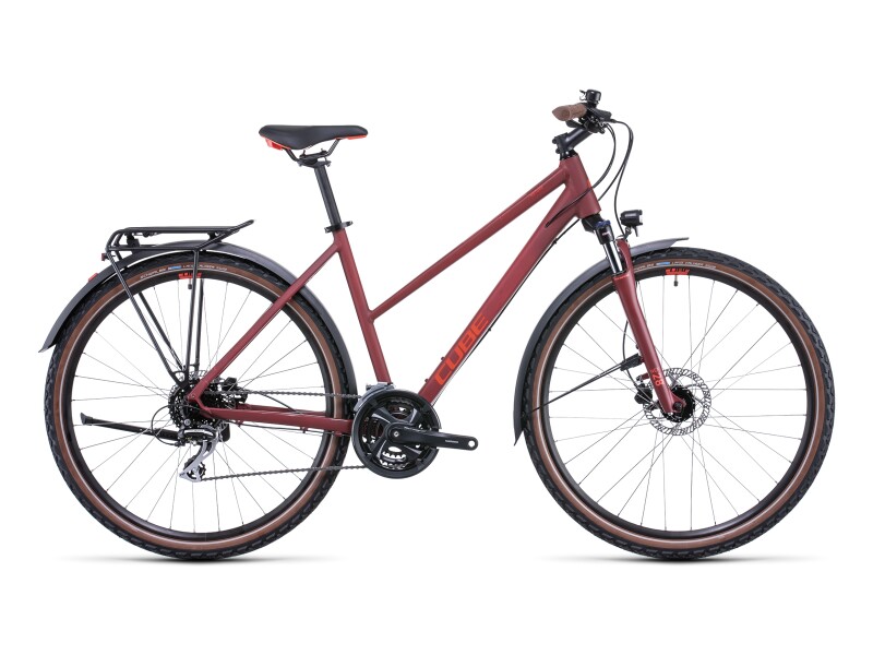 Cube Nature Allroad darkred´n´red